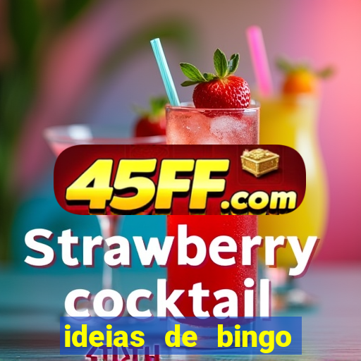 ideias de bingo para o natal